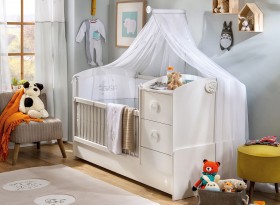 BABY COTTON Детская кровать-трансформер 2 20.24.1016.00 в Юрге - yurga.katalogmebeli.com | фото