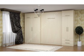 Комплект мебели со шкаф-кроватью трансформер Ратмир в Юрге - yurga.katalogmebeli.com | фото 2