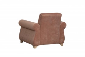 Кресло для отдыха "Порто" (велюр киви корица / микровельвет крем) в Юрге - yurga.katalogmebeli.com | фото 6