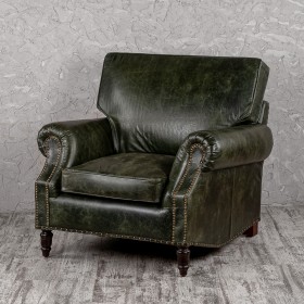 Кресло кожаное Лофт Аристократ (ширина 1070 мм) в Юрге - yurga.katalogmebeli.com | фото