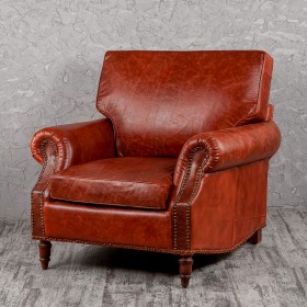 Кресло кожаное Лофт Аристократ (кожа буйвола) в Юрге - yurga.katalogmebeli.com | фото