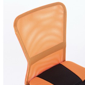 Кресло компактное BRABIX Smart MG-313 (черный, оранжевый) в Юрге - yurga.katalogmebeli.com | фото 4