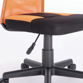 Кресло компактное BRABIX Smart MG-313 (черный, оранжевый) в Юрге - yurga.katalogmebeli.com | фото 5