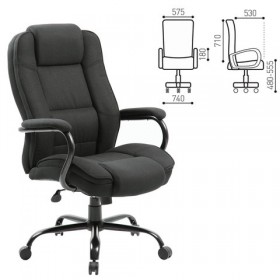 Кресло офисное BRABIX Heavy Duty HD-002 (ткань) в Юрге - yurga.katalogmebeli.com | фото