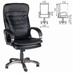 Кресло офисное BRABIX Omega EX-589 (черное) в Юрге - yurga.katalogmebeli.com | фото