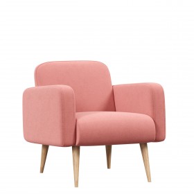 Уилбер ЛД.306010.000 Кресло (Светло-розовый, ткань UNI IDEA 1031) в Юрге - yurga.katalogmebeli.com | фото 2
