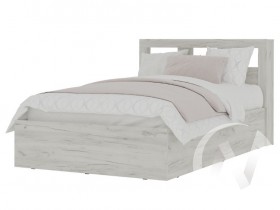 Кровать 1,2 МС Гранд (дуб крафт белый) в Юрге - yurga.katalogmebeli.com | фото