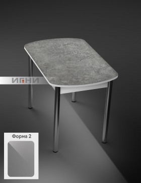 Кухонный стол 1100*700/400 ф 2 Пластик, урбан серый в Юрге - yurga.katalogmebeli.com | фото