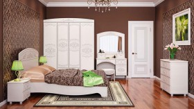 Модульная спальня Каролина в Юрге - yurga.katalogmebeli.com | фото