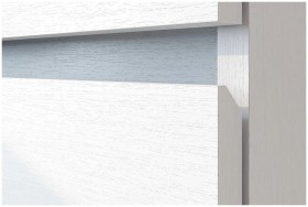 Модульная система "Токио" Пенал Белый текстурный / Белый текстурный в Юрге - yurga.katalogmebeli.com | фото 3