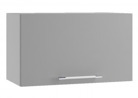 Ройс ПГ 600 Шкаф верхний горизонтальный (Графит софт/корпус Серый) в Юрге - yurga.katalogmebeli.com | фото