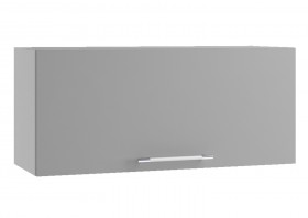 Ройс ПГ 800 Шкаф верхний горизонтальный (Графит софт/корпус Серый) в Юрге - yurga.katalogmebeli.com | фото