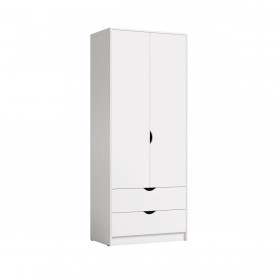 Шкаф для одежды 13.327 Уна (Белый) в Юрге - yurga.katalogmebeli.com | фото