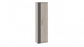 Шкаф для одежды «Нуар» тип 1 Фон серый/Дуб сонома в Юрге - yurga.katalogmebeli.com | фото