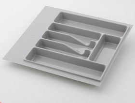 Вкладыш для кухонных принадлежностей, белый, Volpato 400 мм в Юрге - yurga.katalogmebeli.com | фото